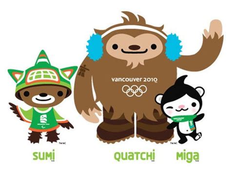 Vancouver 2010 Olympics Mascots: Inspiring the Next Generation of Olympic Fans